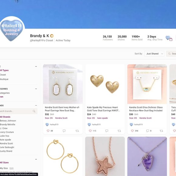 KENDRA SCOTT Elisa Multi Strand Gold Necklace In Iridescent Drusy - NFS PLS READ - Picture 10 of 16